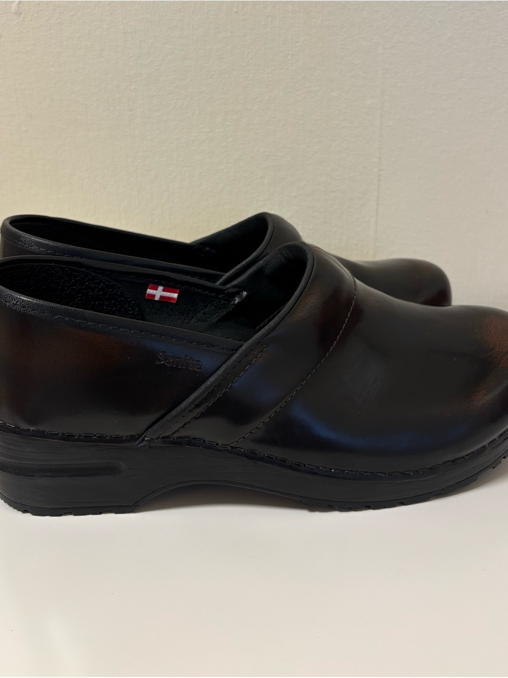Sanita Women's Professional Cabrio Clog Brown Size 41 US 10.5
